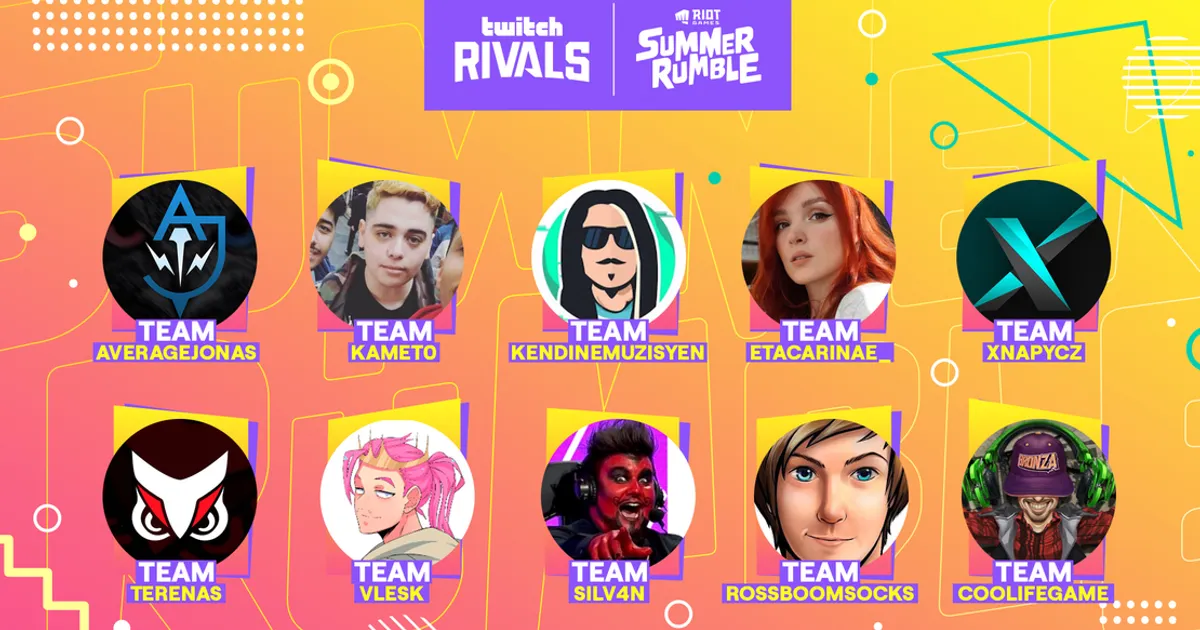 Kto zagra na Twitch Rivals x Riot Games Summer Rumble Znamy skład