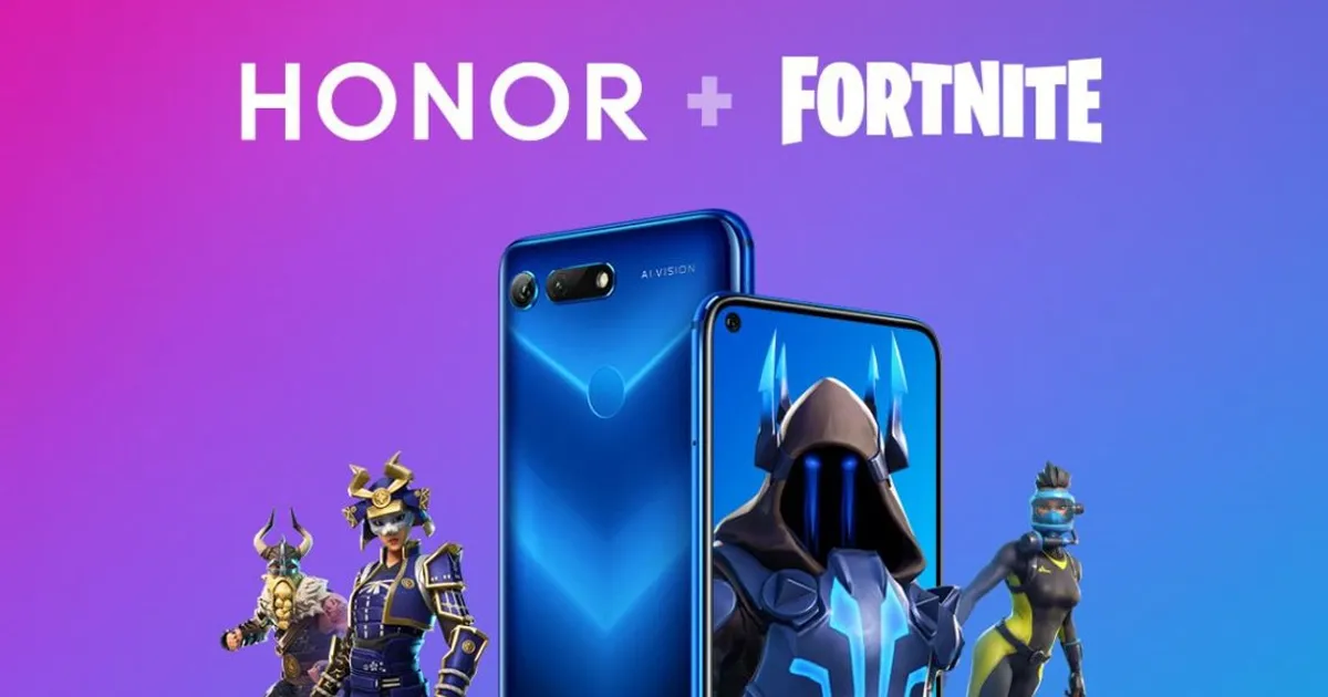 honor view 20 fortnite