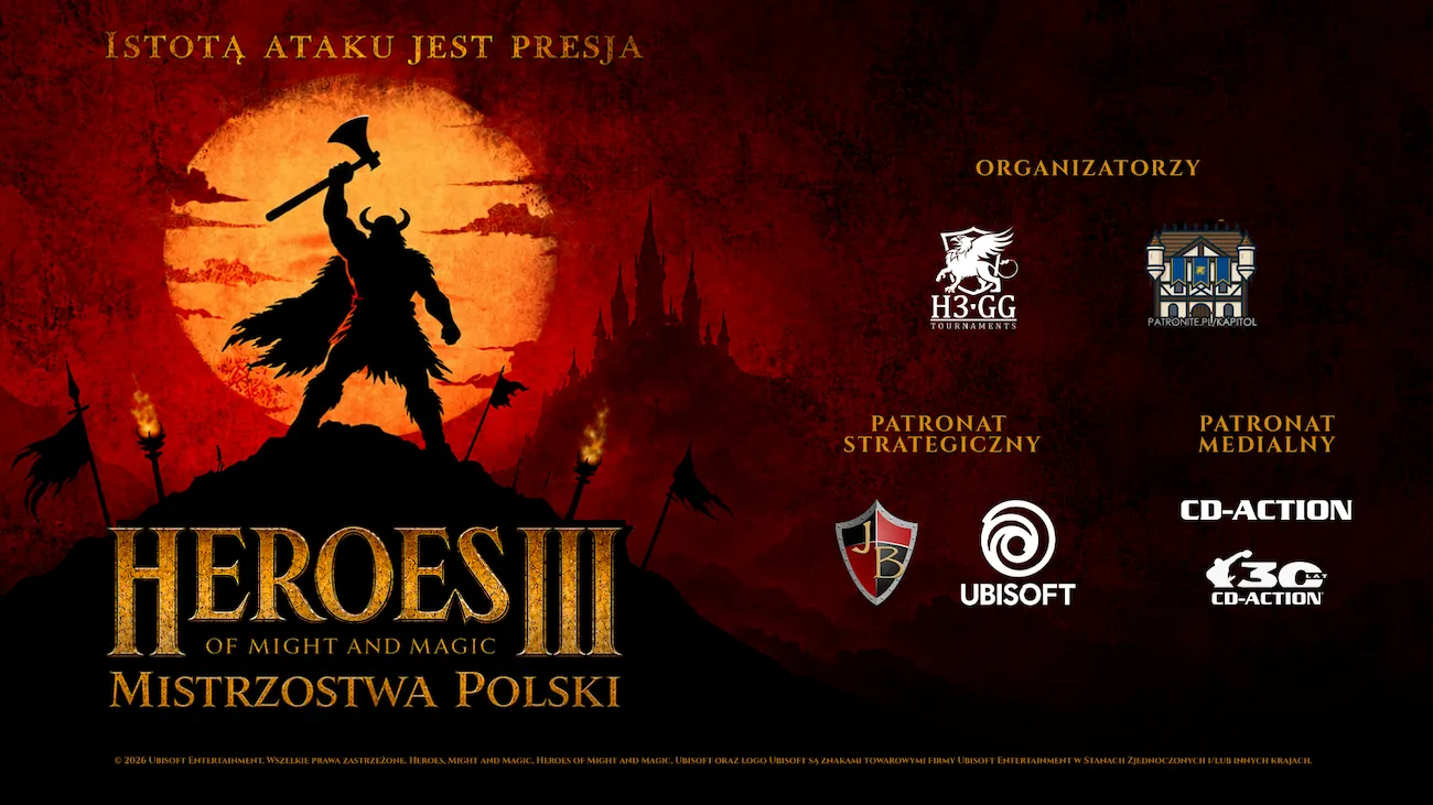 4. Mistrzostwa Polski w Heroes of Might and Magic III 2026 — H3gg